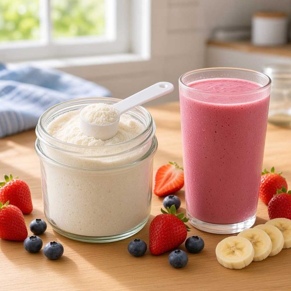 kefir-powder-daily-supplement-smoothie