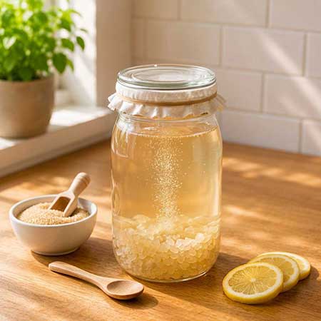 How to make water kefir at home