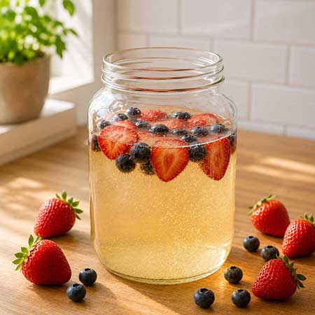Water kefir recipes for more carbonation